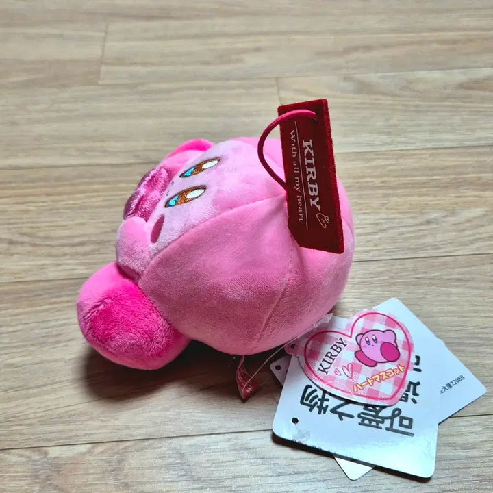 [BUNJANG] Kirby Star Kirby Heart Mascot Plush / 별의커비 스타 커비 하트 마스코트_냠냠