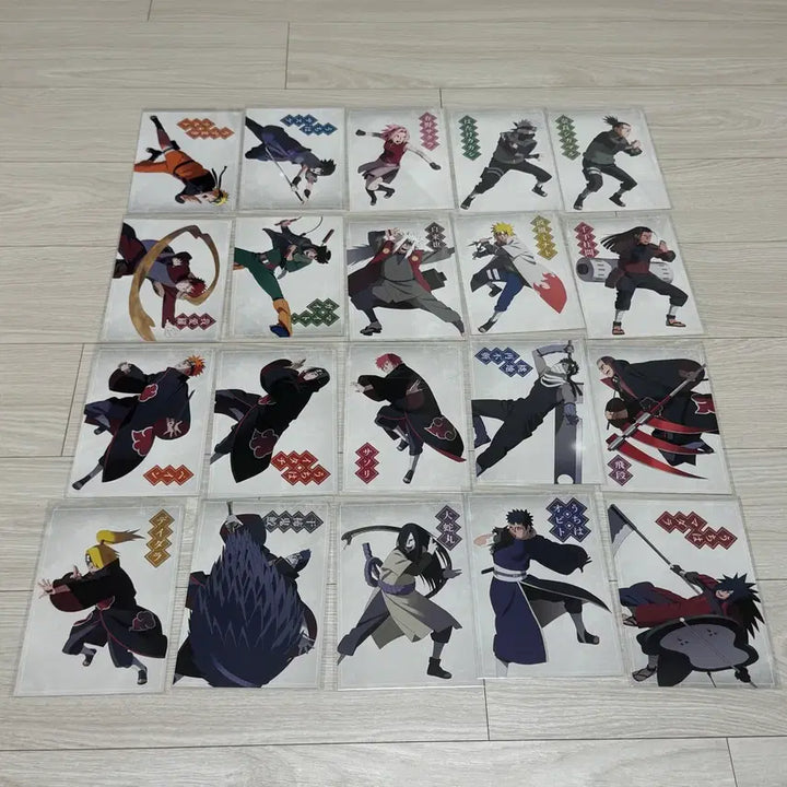 [BUNJANG] Naruto The Gallery Exhibition Postcard Set / 나루토 더 갤러리 전시회 엽서 세트