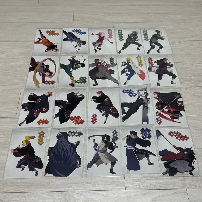 [BUNJANG] Naruto The Gallery Exhibition Postcard Set / 나루토 더 갤러리 전시회 엽서 세트