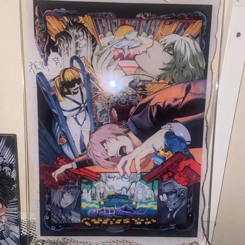 [BUNJANG] Death Note Original Art Exhibition Acrylic Panel / 데스노트 원화전 아크릴 패널