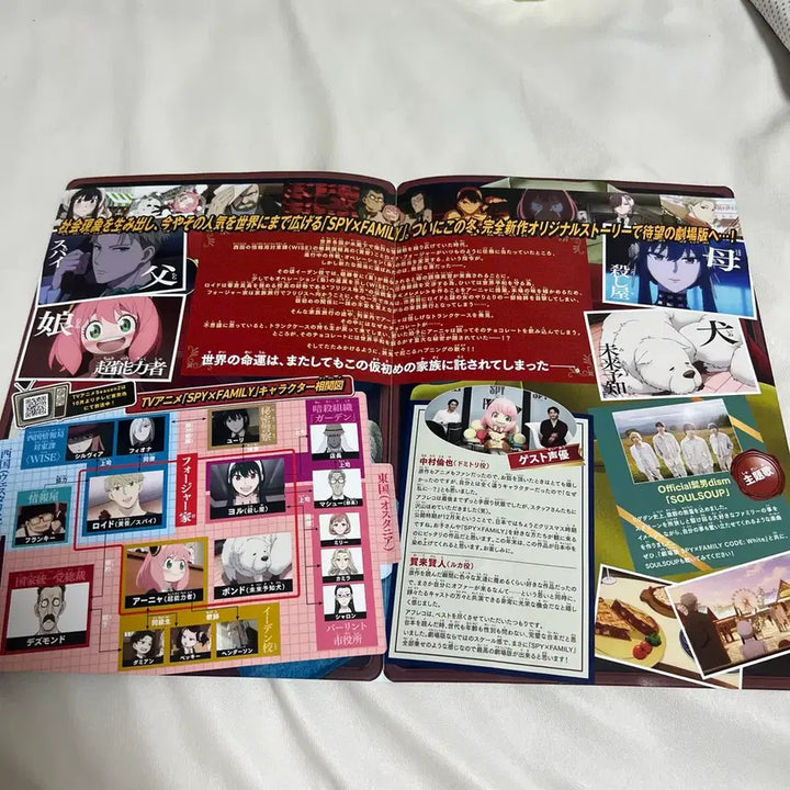 [BUNJANG] Spy x Family Code: White Movie Poster &amp; Pamphlet (Japanese) / (일본판) 극장판 스파이 패밀리 코드 화이트 포스터,팜플렛