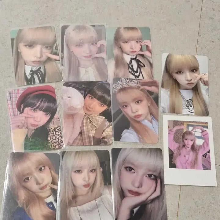 [BUNJANG] Billlie Haruna Polaroid Photocard Bundle Set / billlie 빌리 하루나 포카 포토카드 폴라로이드 11장 일괄 세트