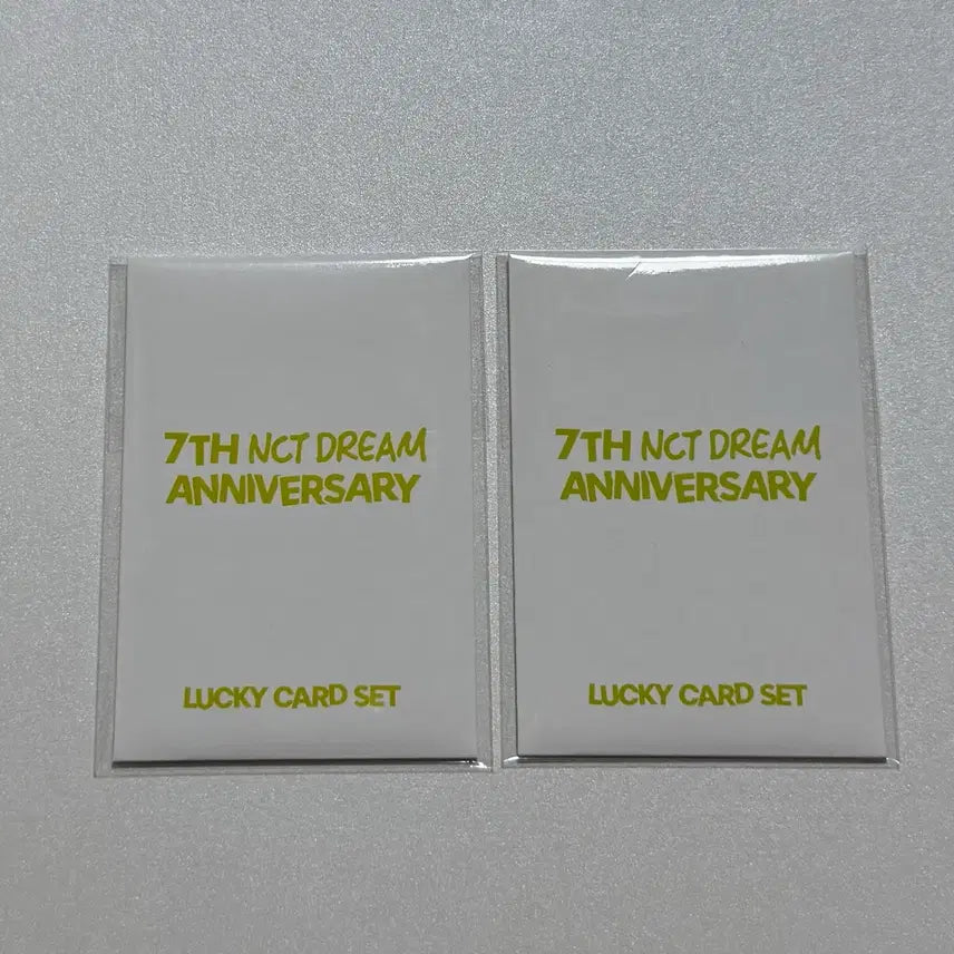 [BUNJANG] NCT Dream 7th Anniversary Lucky Draw Set Jeno Jaemin Bundle Set / 미개봉) 엔시티 드림 7주년 럭키카드 세트 제노 재민 일괄 양도