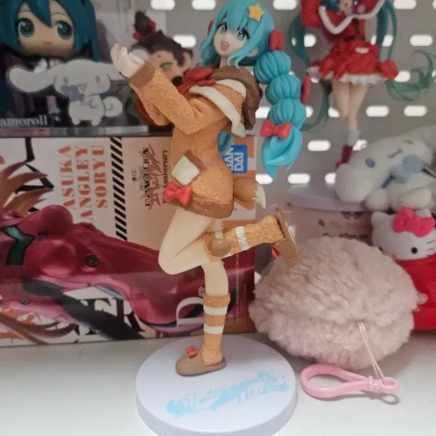 [BUNJANG] Hatsune Miku Rudolph Winter Outfit Figure / 하츠네 미쿠 겨울옷 피규어 루돌프