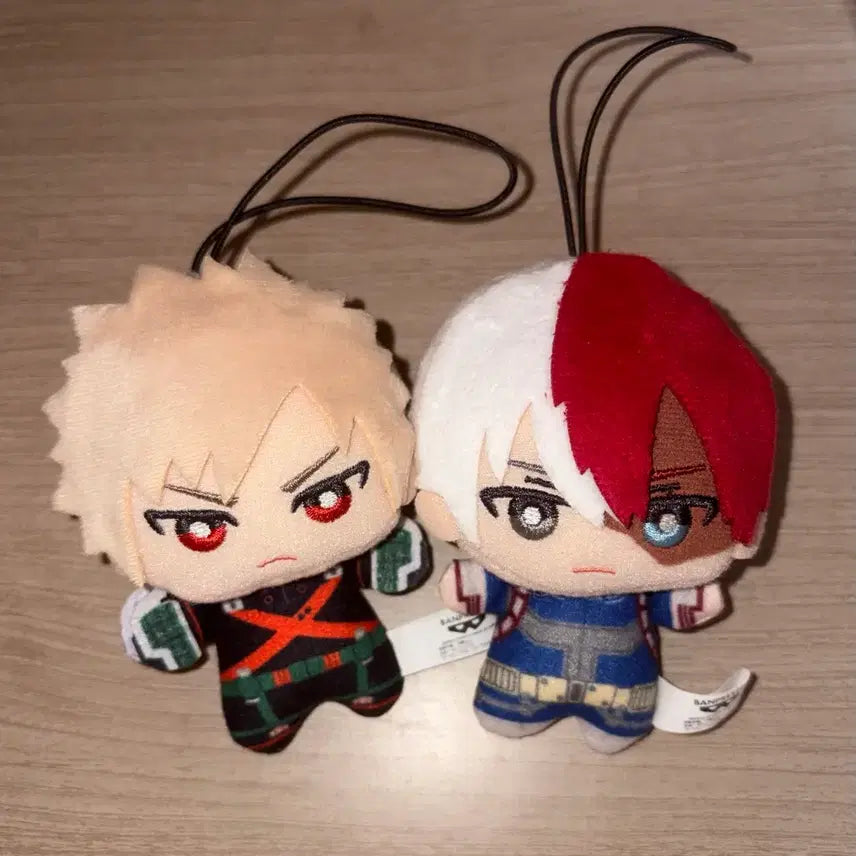 [BUNJANG] Banpresto Todoroki Bakugo Plush Doll Bundle Set / 반프 토도로키 바쿠고 누이 인형 일괄