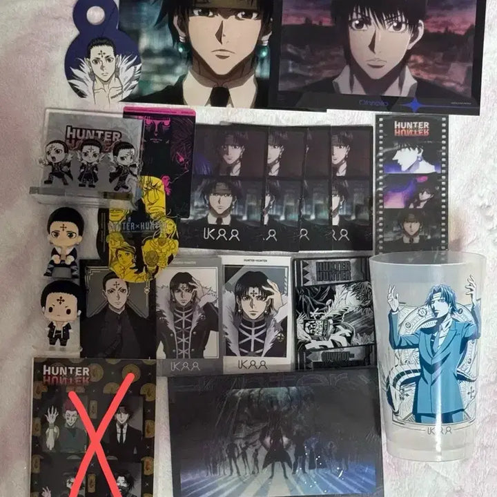 [BUNJANG] Hunter x Hunter Chrollo &amp; Killua Goods Bundle Set / 헌터x헌터 클로로 굿즈 세트 일괄 키르아