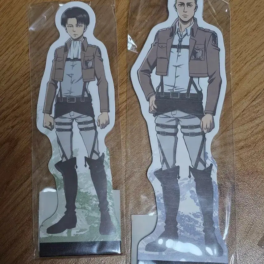 [BUNJANG] Attack on Titan Erwin &amp; Levi Memo Pad / 진격거 엘빈 리바이 굿즈 메모지 에루리