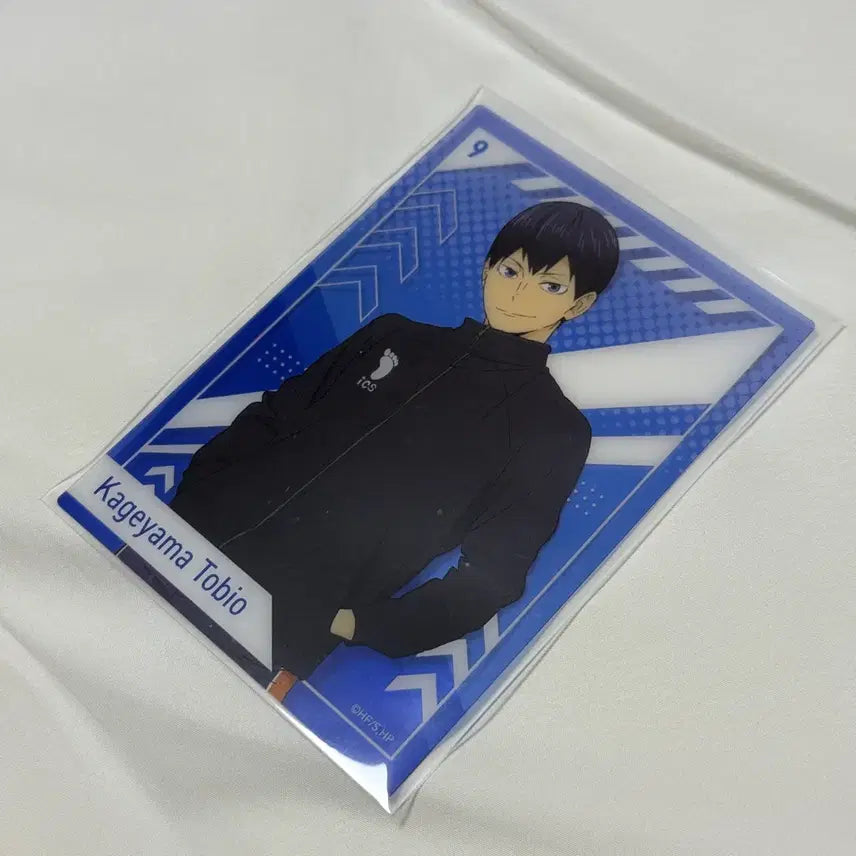 [BUNJANG] Haikyuu!! 10th Anniversary Trading Clear Card Kageyama Tobio / 하이큐 10주년 트레이딩 클리어 카드 카게야마 토비오 룩업 가챠 넨도 피규어