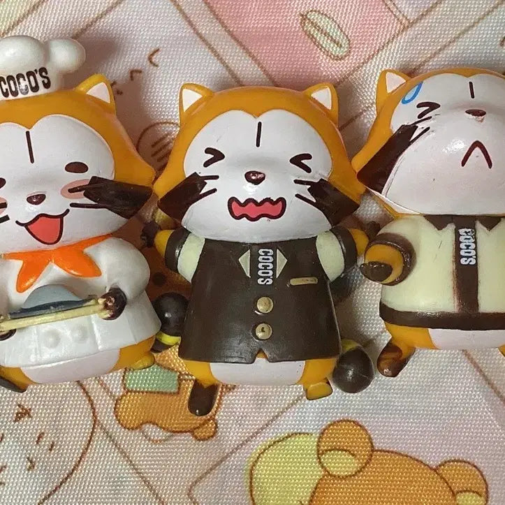 [BUNJANG] Rascal Doll 3-Piece Bundle Set / 라스칼 인형 3개 세트, 마그넷 자석 3개 세트 [일괄판매]