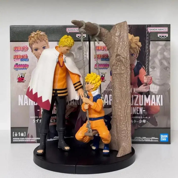 [BUNJANG] Naruto 20th Anniversary Hokage Swing Figure / 나루토 20주년 소년 호카게 그네 피규어 팝니다!