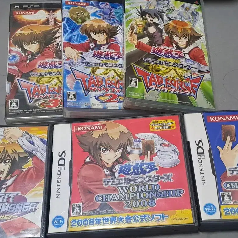 [BUNJANG] Yu-Gi-Oh! Duel Monsters Tag Force 1, 2, 3 Bundle Set / 유희왕 듀얼몬스터즈 PSP 태그포스 123 일괄 판매