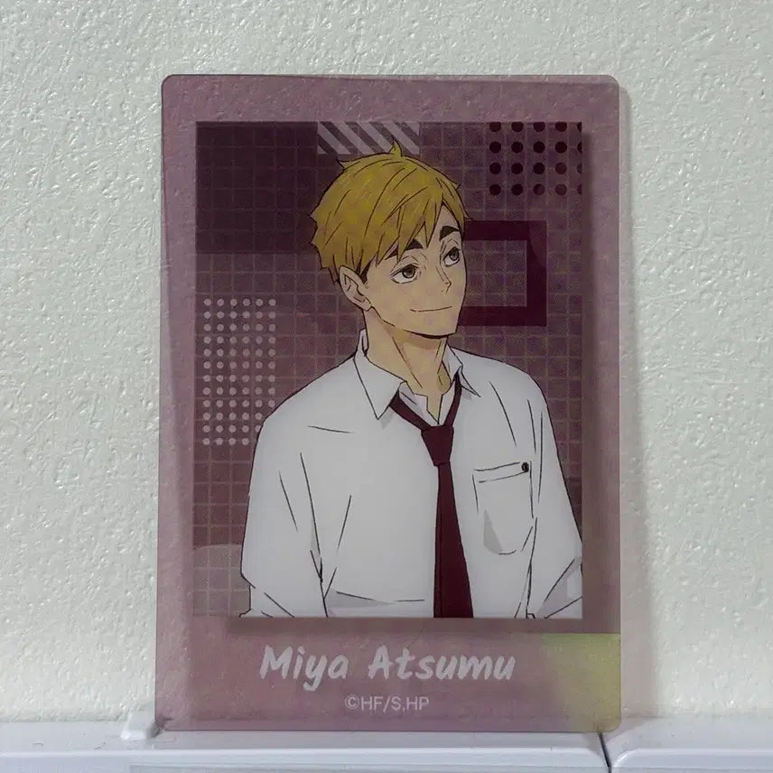 [BUNJANG] Haikyuu!! Atsumu Miyā Lunchtime Clear Card / 하이큐 점심시간 미야 아츠무 클리어 카드 룩업 넨도 가챠 파샤 피규어