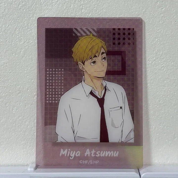 [BUNJANG] Haikyuu!! Atsumu Miyā Lunchtime Clear Card / 하이큐 점심시간 미야 아츠무 클리어 카드 룩업 넨도 가챠 파샤 피규어