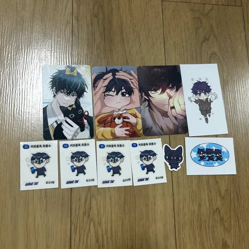 [BUNJANG] Garbage Time Choi Jongsu Photocard Sticker / 가비지타임 최종수 포토카드 스티커 띠부씰