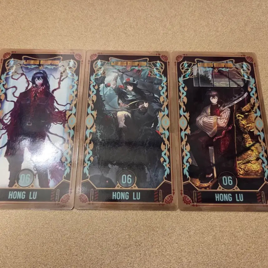[BUNJANG] Limbus Company Arcana Card Collection 2 Hong Ru / 림버스컴퍼니 애니메이트페어 아르카나 카드2 홍루