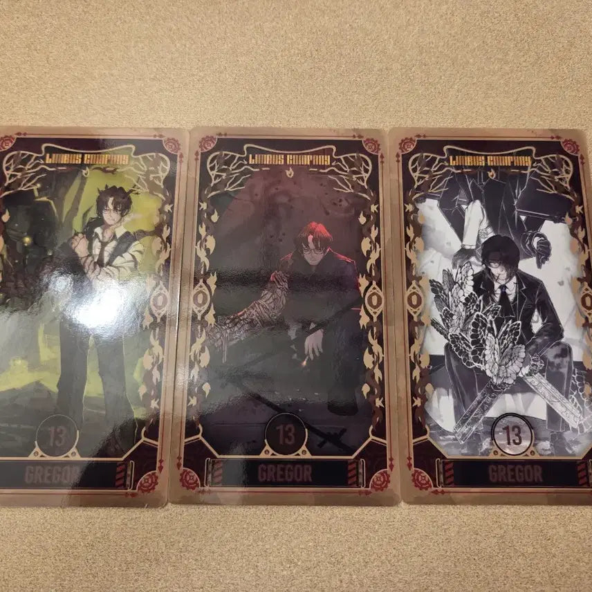 [BUNJANG] Limbus Company Animate Fair Arcana Card 2 Gregor / 림버스컴퍼니 애니메이트페어 아르카나 카드2 그레고르