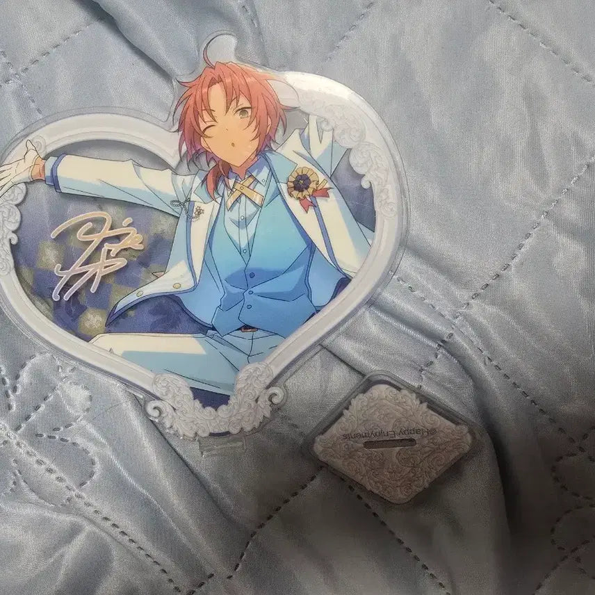 [BUNJANG] Ensemble Stars White Suit Heart Acrylic Stand 3rd Anniversary / 앙상블 스타즈 백정장 하트아크릴 3주년