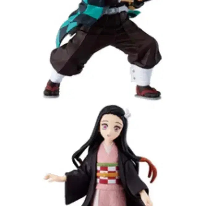[BUNJANG] Demon Slayer Tanjiro &amp; Nezuko Figure Set / 귀멸의 칼날  피규노 탄지로 네즈코 피규어