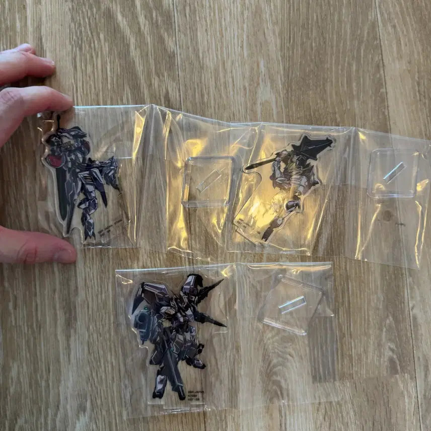 [BUNJANG] Mobile Suit Gundam Ichiban Kuji Acrylic Stand Set / 3종세트 기동전사건담 제일복권 아크릴스탠드