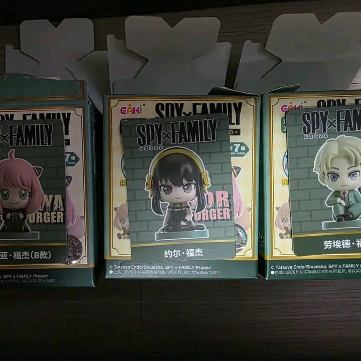 [BUNJANG] EAKI Spy x Family Anya, Yor, and Loid Figure Set / EAKI 스파이패밀리 피규어 4종 세트