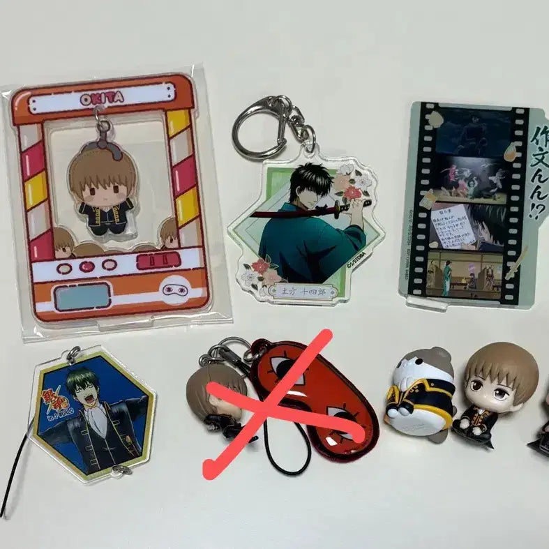 [BUNJANG] Gintama Okita Sougo Hijikata Toshiro Goods Set / 은혼 오키타 소고 히지카타 굿즈 세트