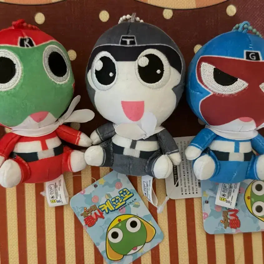 [BUNJANG] Sgt. Frog Keroro Rangers Keroro Tamama Giroro Set / 케로로 중사) 케로로레인저 케로로 타마마 기로로 3종세트