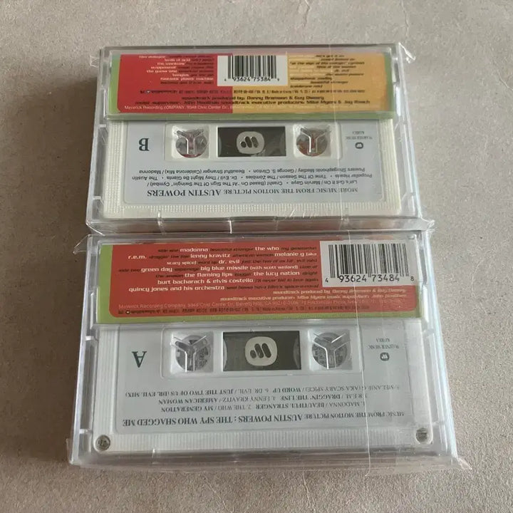 [BUNJANG] Austin Powers 90s Movie Soundtrack Unsealed Cassette Tape / 90년대 영화 오스틴 파워 OST 영화음악 미개봉 카세트테이프