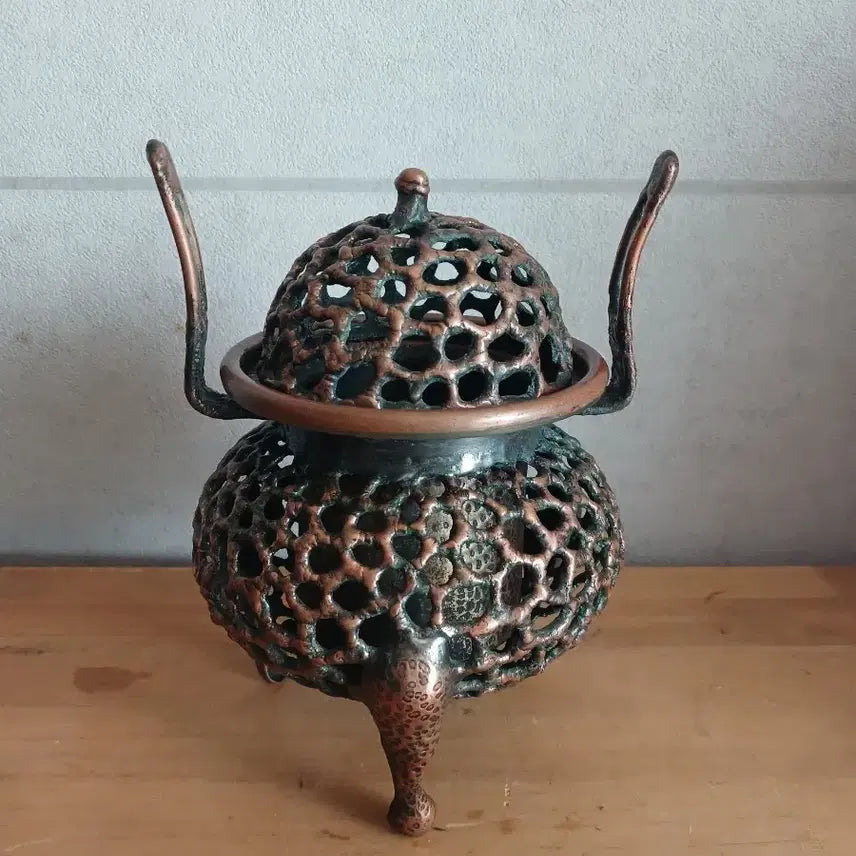 [BUNJANG] Vintage Luxury Bronze Incense Burner / 빈티지 엔틱 향로 럭셔리 브론즈