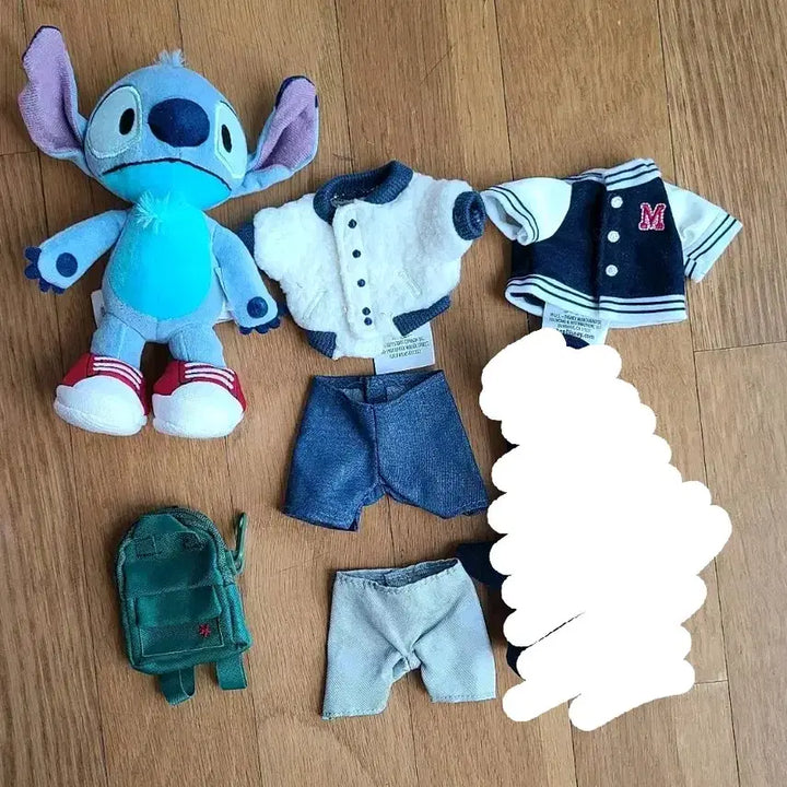 [BUNJANG] Disney nuiMOs Stitch Doll Set / 디즈니 누이모 스티치 인형세트