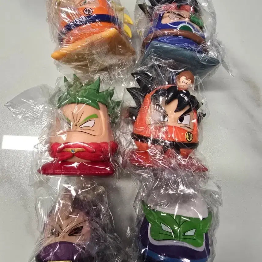 [BUNJANG] Dragon Ball Daruma Figure Set (6 Types, Sealed) / 드래곤볼 다루마 피규어 미개봉 6종 세트로 일괄 판매합니다.