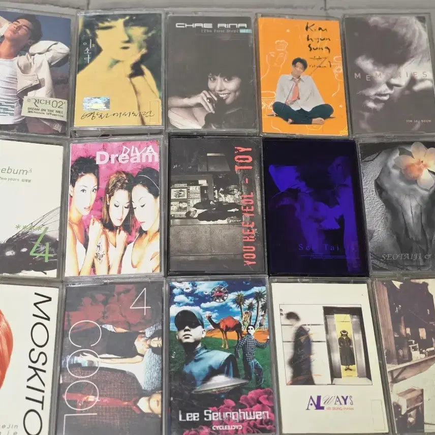 [BUNJANG] Assorted Cassette Tapes Bundle / 카세트테이프 일괄