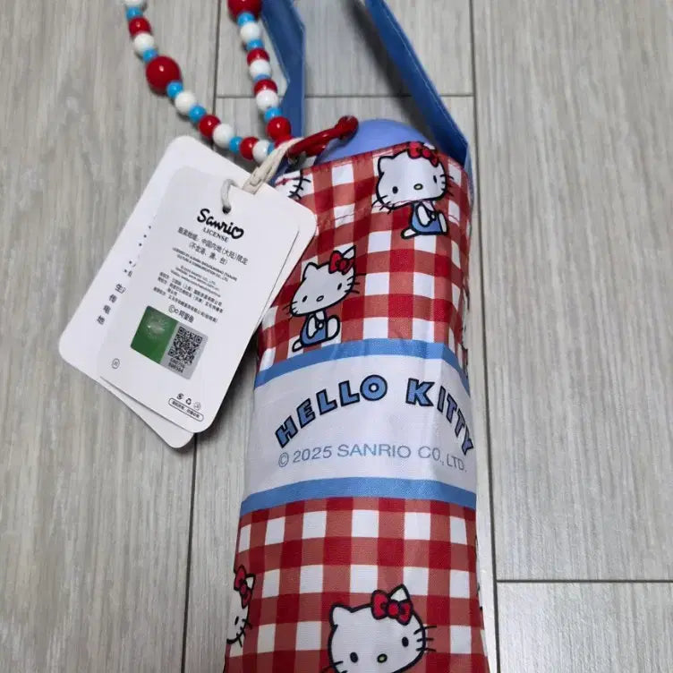 [BUNJANG] Hello Kitty Checkered Umbrella / 헬로키티 양우산 새상품