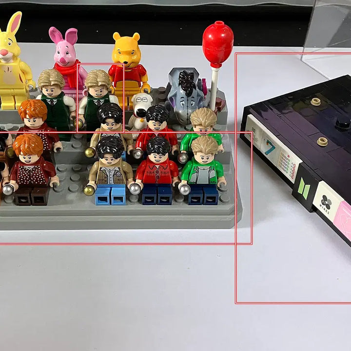 [BUNJANG] LEGO BTS Member Minifigure 7-Member Bundle Set / 레고 BTS 멤버 미니피규어 7인 일괄