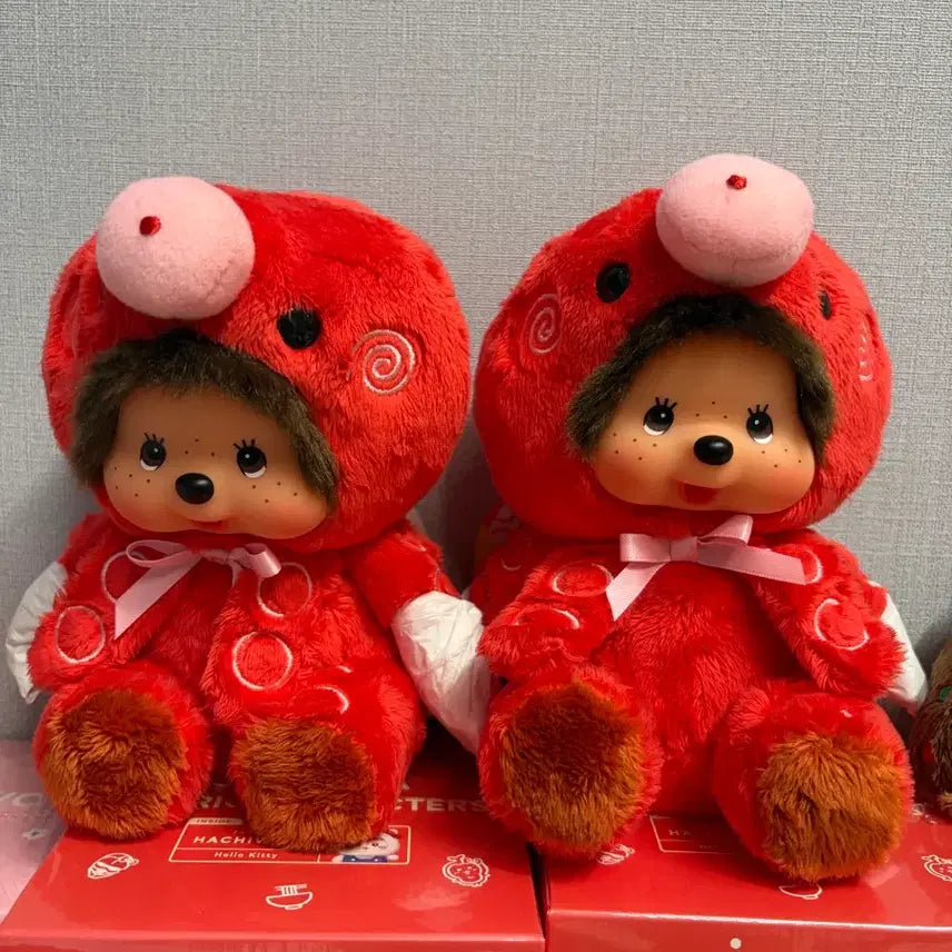 [BUNJANG] Octopus Monchhichi Doll / 문어 몬치치 인형