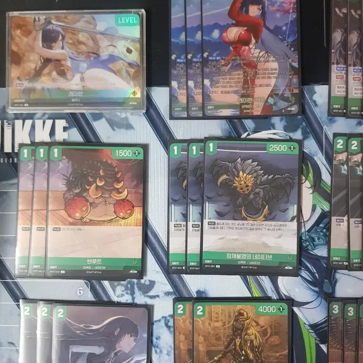 [BUNJANG] Wandeck Raven Nibelarena Green Deck (with Deck Case) / [완덱] 레이븐 니벨아레나 녹색 완덱 (덱케이스 추가)