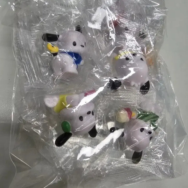 [BUNJANG] Sanrio Pochacco 5종 Set Unsealed Figure Bundle / 케이크 장식용으로도 좋은 산리오 포챠코 미개봉 피규어 5종 세트로 일괄 판매합니다.