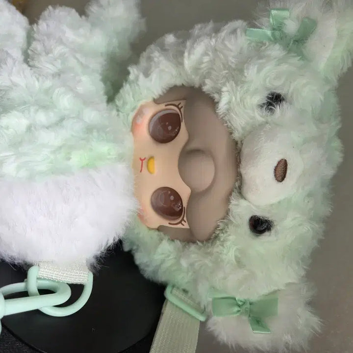 [BUNJANG] Babysthree Bear Bag Charm Yuki Custom / 베이비쓰리 곰 가방인형 유키로 커스텀