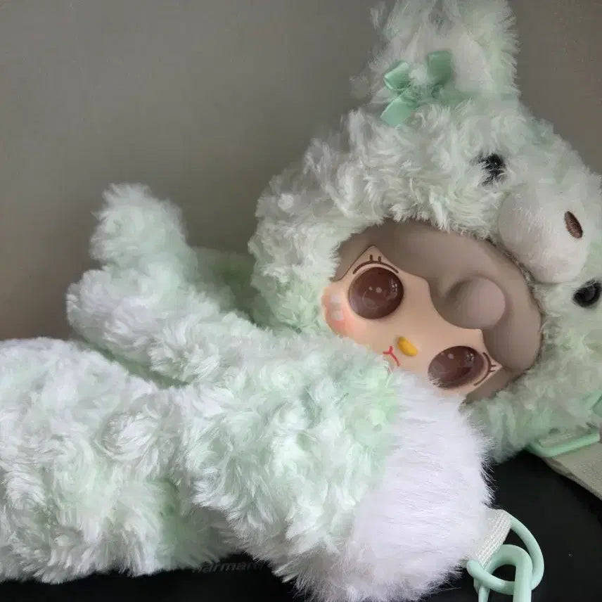 [BUNJANG] Babysthree Bear Bag Charm Yuki Custom / 베이비쓰리 곰 가방인형 유키로 커스텀