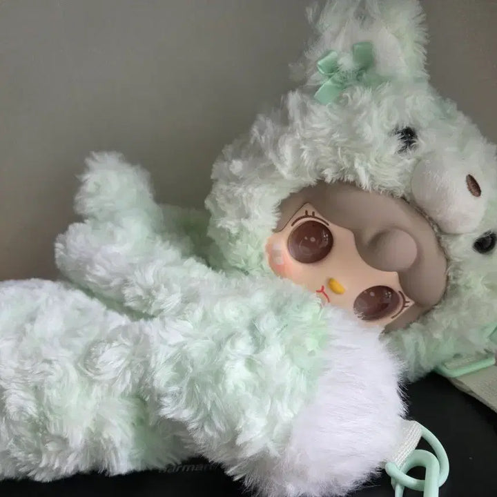 [BUNJANG] Babysthree Bear Bag Charm Yuki Custom / 베이비쓰리 곰 가방인형 유키로 커스텀