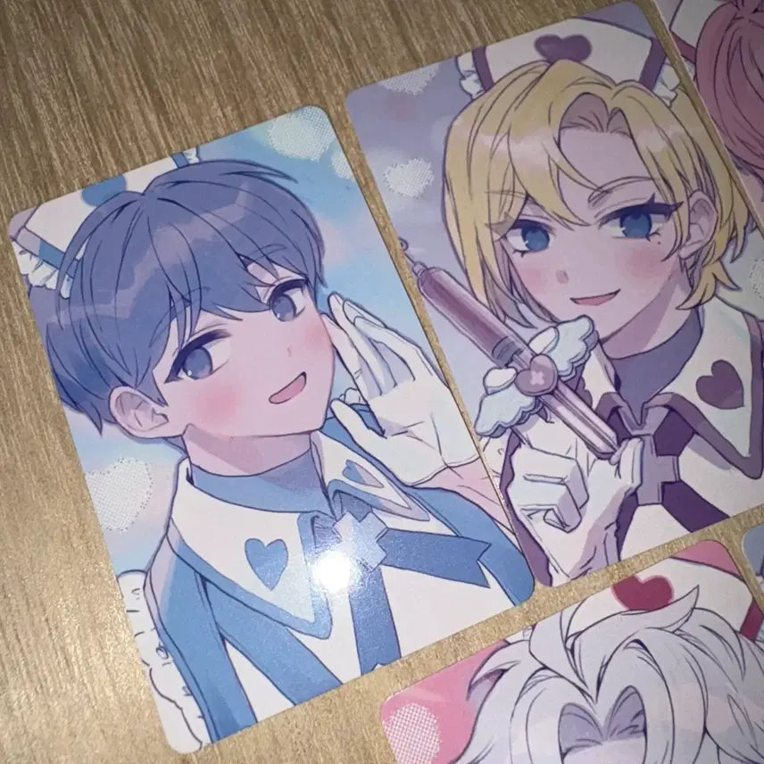 [BUNJANG] PLAVE Bunchujin Unofficial Photocard Bundle Set (5 pcs, Unsealed) / 플레이브 우츄진님 외 비공식 비공굿 포카 5장 일괄(단순개봉)