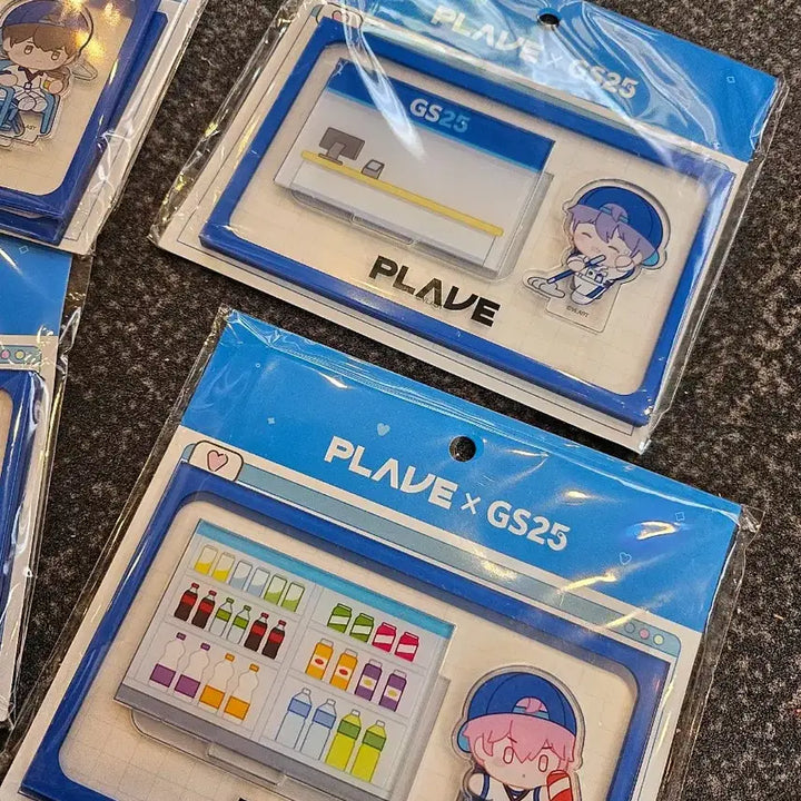 [BUNJANG] PLAVE GS25 Acrylic Stand Bundle Set (5 Types) / 플레이브 GS25 아크릴 스탠드 5종 일괄