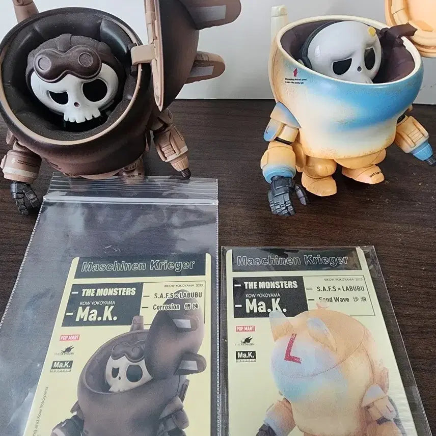 [BUNJANG] Pop Mart Labubu X Maschinen Krieger Set / 팝마트 라부부 X 마시넨 크리거 2종