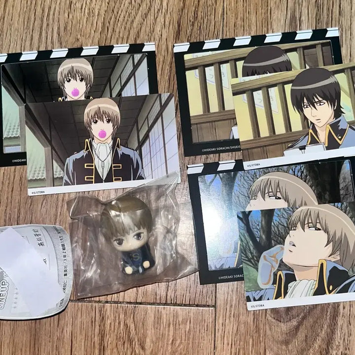 [BUNJANG] Gintama Sougo Hijikata Mitsuboshi Machi Boko &amp; Yamazaki Sougo Film Card Bundle Set / 일괄) 은혼 소고 삼젯 마치보케, 야마자키 소고 필름 카드