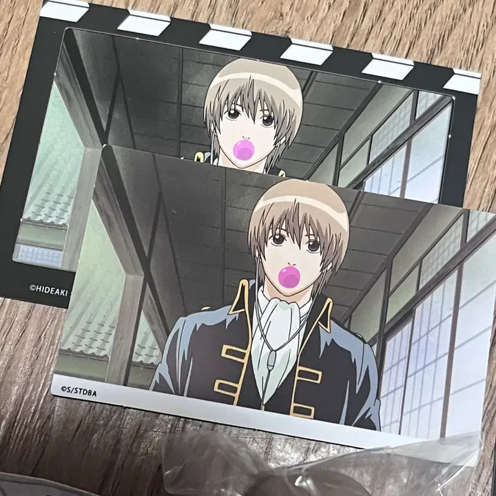 [BUNJANG] Gintama Sougo Hijikata Mitsuboshi Machi Boko &amp; Yamazaki Sougo Film Card Bundle Set / 일괄) 은혼 소고 삼젯 마치보케, 야마자키 소고 필름 카드
