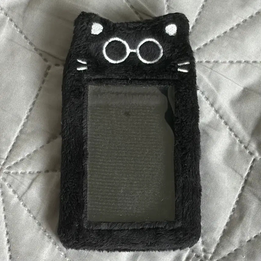 [BUNJANG] SEVENTEEN Wonwoo Eyeglass Cat Photocard Holder / 세븐틴 원우 전원우 안경냥 포카홀더