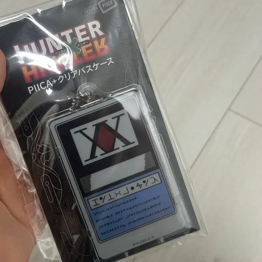 [BUNJANG] Hunter x Hunter Pika Clear Pass Case (Sealed) / 미개봉) 헌터x헌터 피카 클리어패스케이스 교통카드
