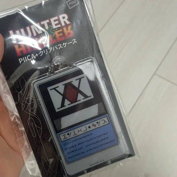 [BUNJANG] Hunter x Hunter Pika Clear Pass Case (Sealed) / 미개봉) 헌터x헌터 피카 클리어패스케이스 교통카드