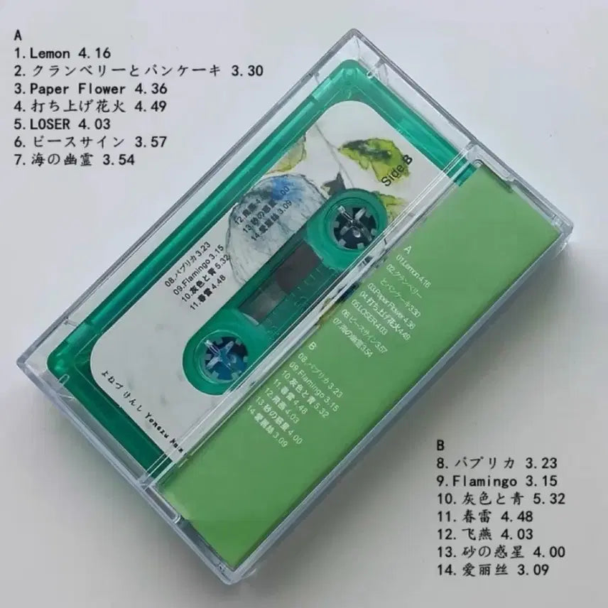 [BUNJANG] Kenshi Yonezu Lemon Cassette Tape Limited Edition / 요네즈 켄시 Lemon 카세트 테이프