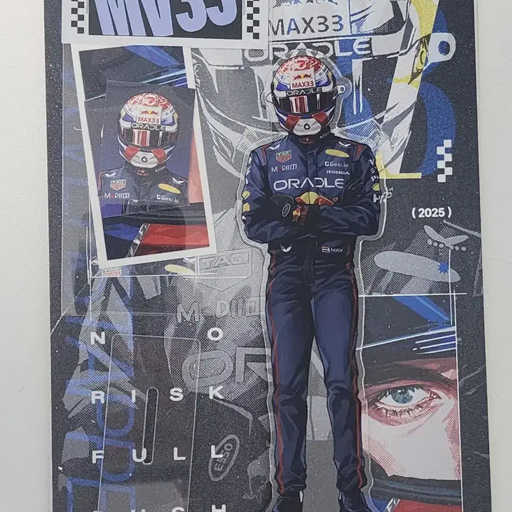 [BUNJANG] Max Verstappen F1 Acrylic Standee Set / f1 막스 아크릴스탠드