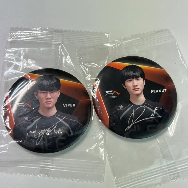 [BUNJANG] Hanwha Eagles 2025 Viper &amp; Peanut Pin Button Set / 2025 한화생명 직관 핀버튼 바이퍼 피넛 일괄판매
